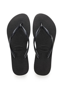 Black havana 2025 flip flops